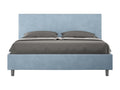 Dormeva SQYH41984 160x190cm Light Blue Microfiber Upholstered Bed (No Slatted Base)