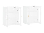 2-piece wall cabinets, white engineered wood TDWW77630