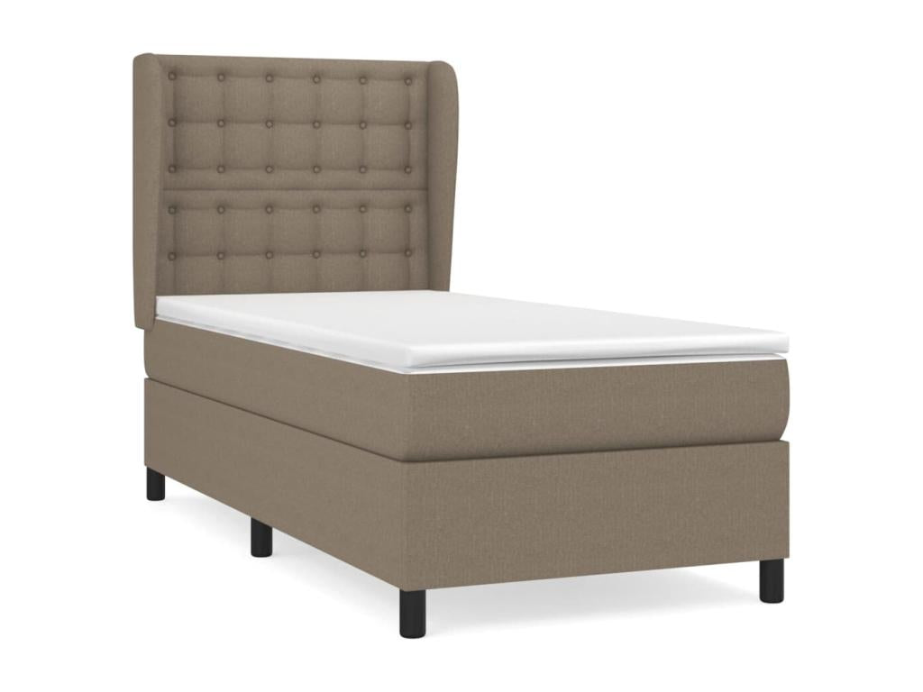Zensova upholstered bed with Zensova mattress 100x200 cm Zensova XATR95358