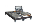 Set of Dormeva bed bases with slats, anthracite grey. Dimensions - 2 x 80 x 200 cm WCUW49705