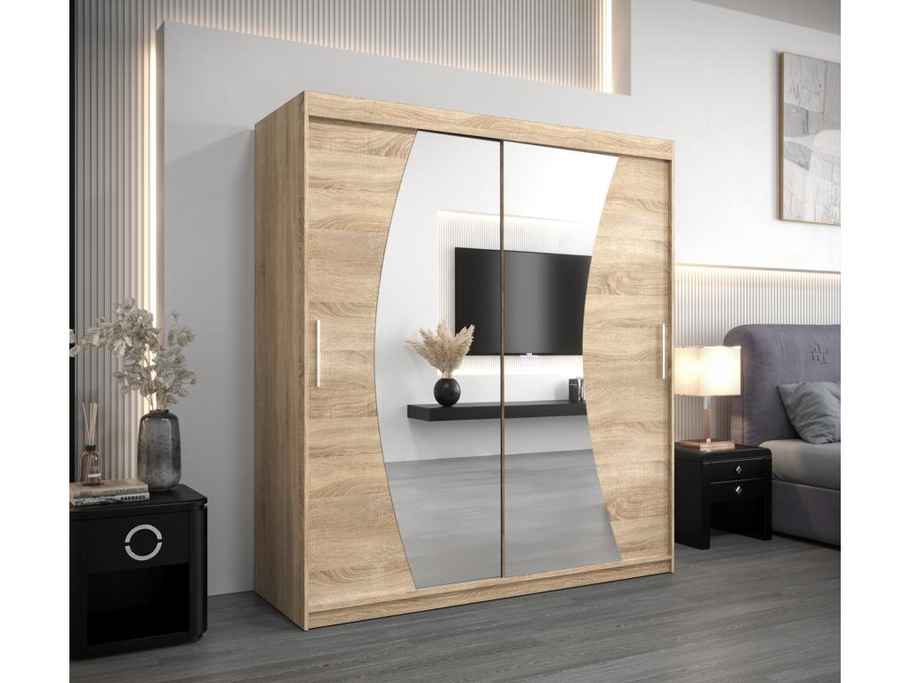 Zensova Sliding Door Wardrobe 200/180/62 2 doors Zensova SSTI54654