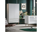 Dormeva KQID73775 Wardrobe with 2 Doors and 2 Drawers, W100 x H191 cm