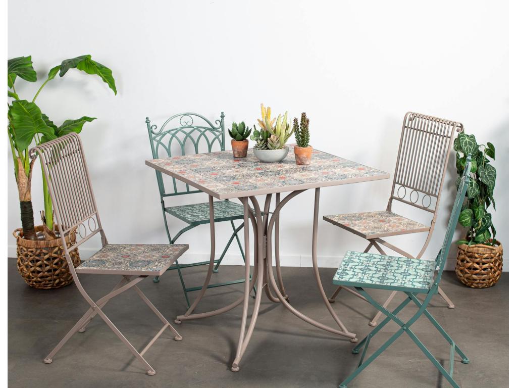 Dormeva pattern garden table 78 cm Dormeva RWVF43568