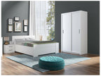 Dormeva 102 White Wardrobe 215x120x62cm Sliding Wardrobe Doors WWPR03934