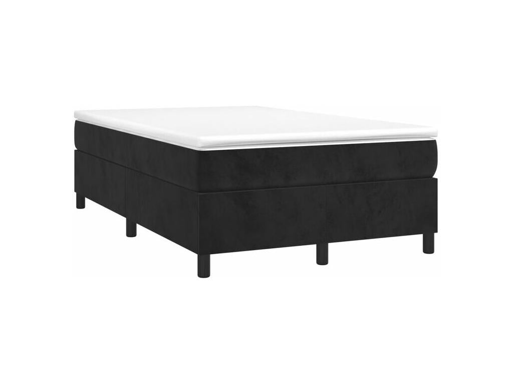 Dormeva bed base with black 120x200 velvet mattress GFEJ20821