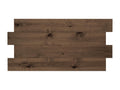 Brown pine wood headboard 200x80cm - Dormeva YHKG83222