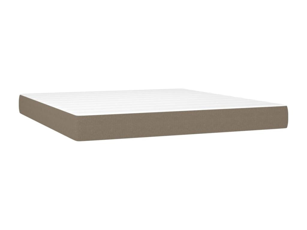 Upholstered bed base with Dormeva mattress 180x200 cm Fabric YSBK41801