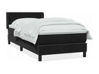 Dormeva bed base with black 80x220 cm velvet mattress NYLJ55972