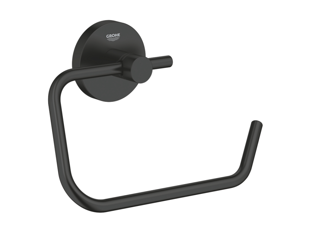 Dormeva Start wall-mounted toilet paper holder, matte black, BPFK52963