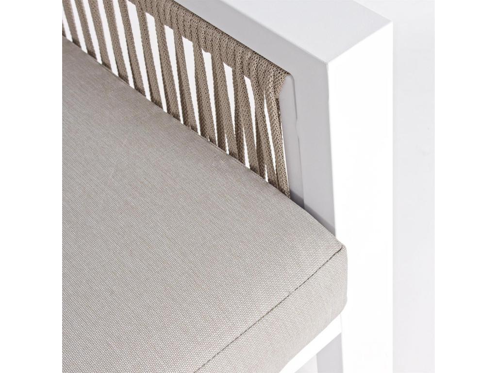 4-seater garden furniture set and coffee table - Dormeva EHSV64664