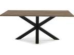 Rectangular dining table with walnut effect, 180 cm - Dormeva SNVA40361