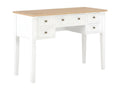 White Desk 109.5x45x77.5 cm Wood ZHEA19952