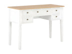 White Desk 109.5x45x77.5 cm Wood ZHEA19952