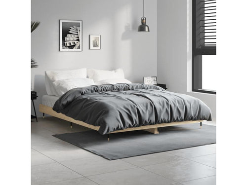 Dormeva oak bed frame without mattress, 135x190 cm, MGKP00141
