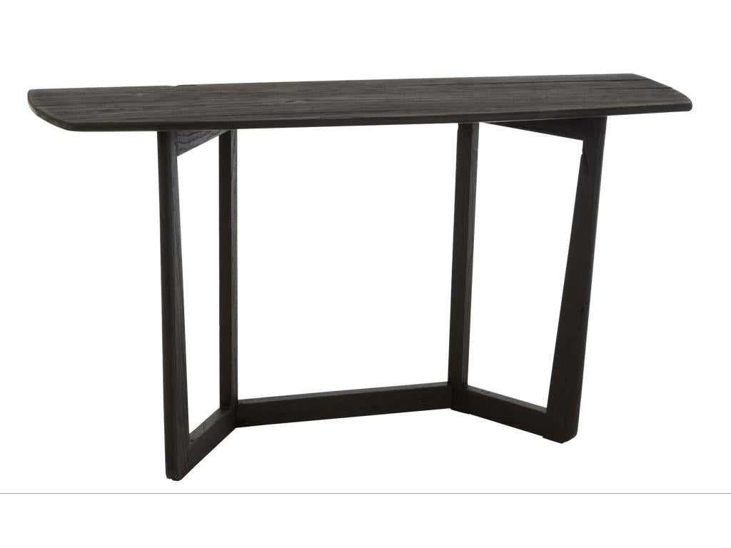 Dormeva 140cm Black Wooden Console Table DIUD07182
