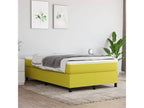 Upholstered bed base, green, 120x200 cm, fabric HODE09306