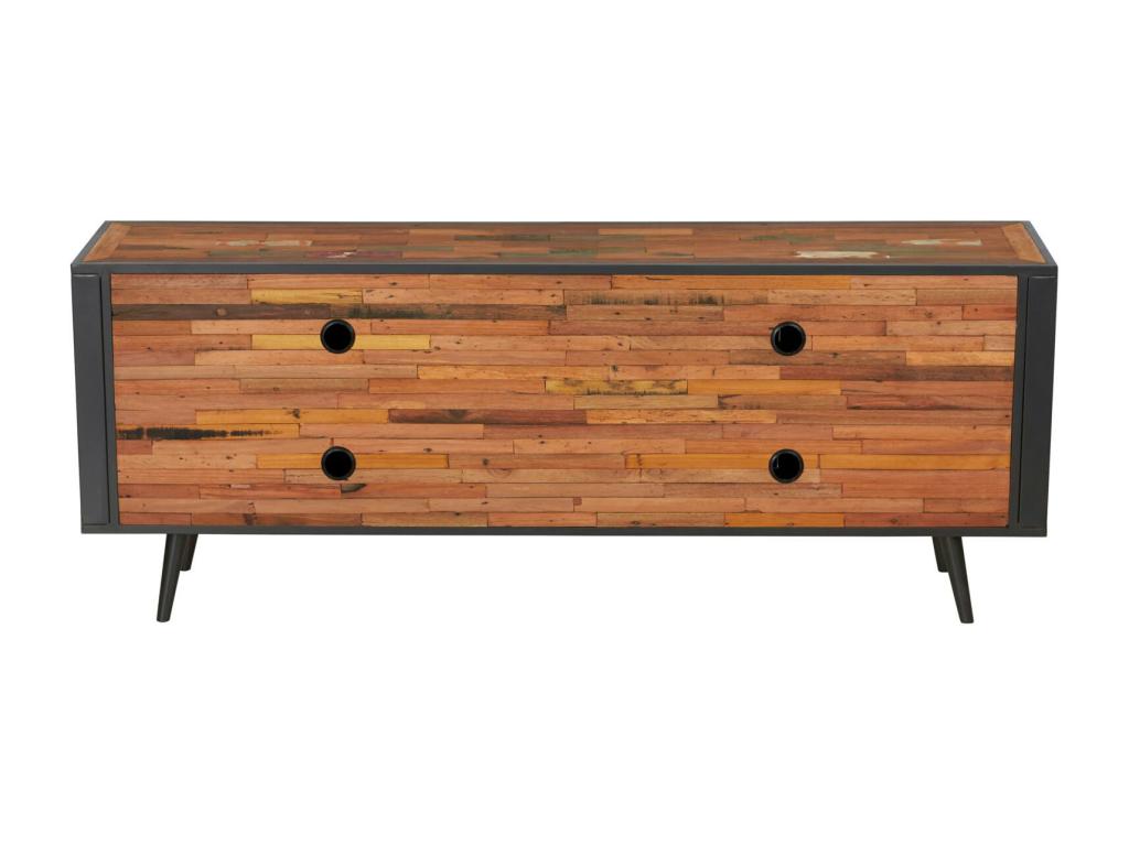 Dormeva 4-door recycled wood sideboard Dormeva XLDW44457
