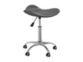 Grey Faux Leather Office Chair DRNB87964