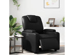 Electric Recliner Chair, Black Faux Leather GJEM99826