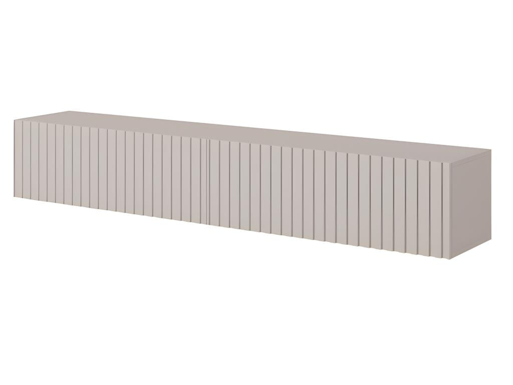 175cm TV stand - Lysvia grey-beige - Lysvia UHOD94123