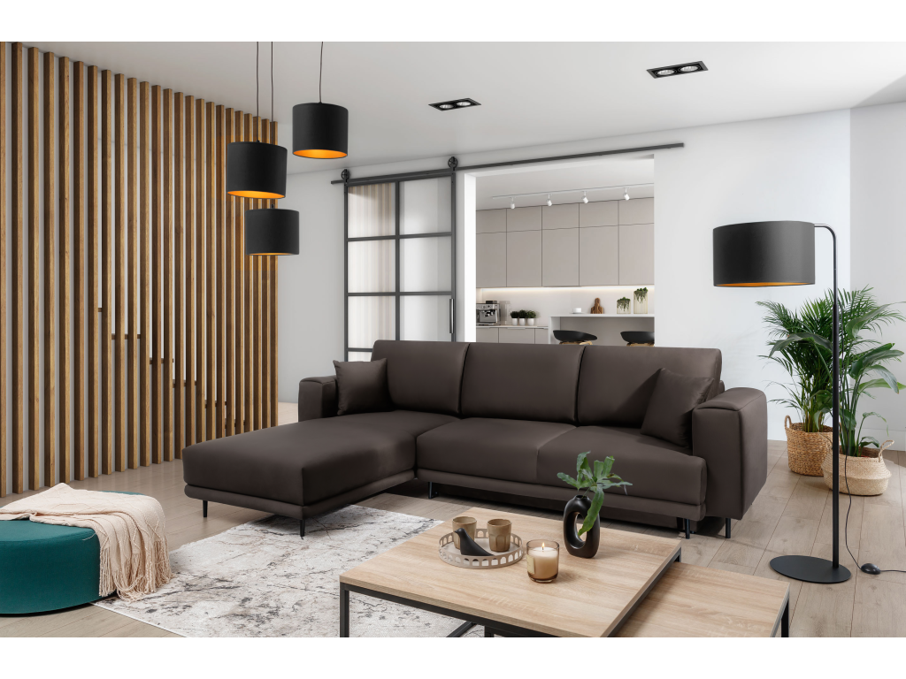 Dormeva Sofa L/Fabric-Brown CKJE11296