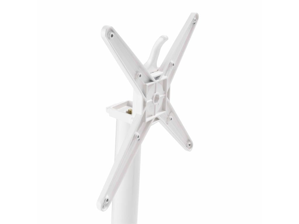 High terrace table 60x60 cm tiltable light oak laminate HVUE56595