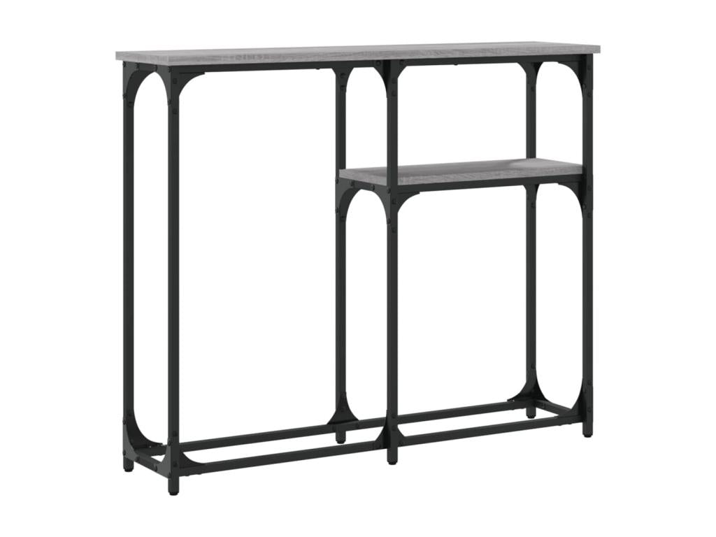 Dormeva console table, grey, 90x22.5x75, engineered wood, NGEG27437