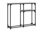 Dormeva console table, grey, 90x22.5x75, engineered wood, NGEG27437