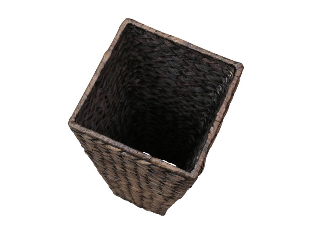 3-piece Water Hyacinth Planters, Dark Brown IOGV46419