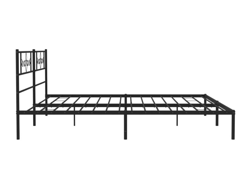 Zensova metal bed frame with headboard, 180x200 cm, DURV83269