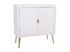 White wooden console 80x36.5x81.5h HWYI67752