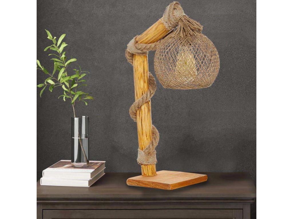 Lysvia HFVQ03068 Wooden Desk Lamp
