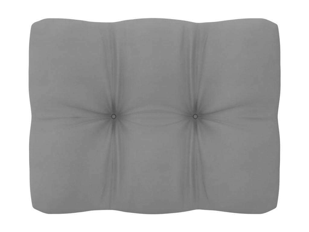 7-piece garden furniture set with cushions, solid pine wood IXQX89842