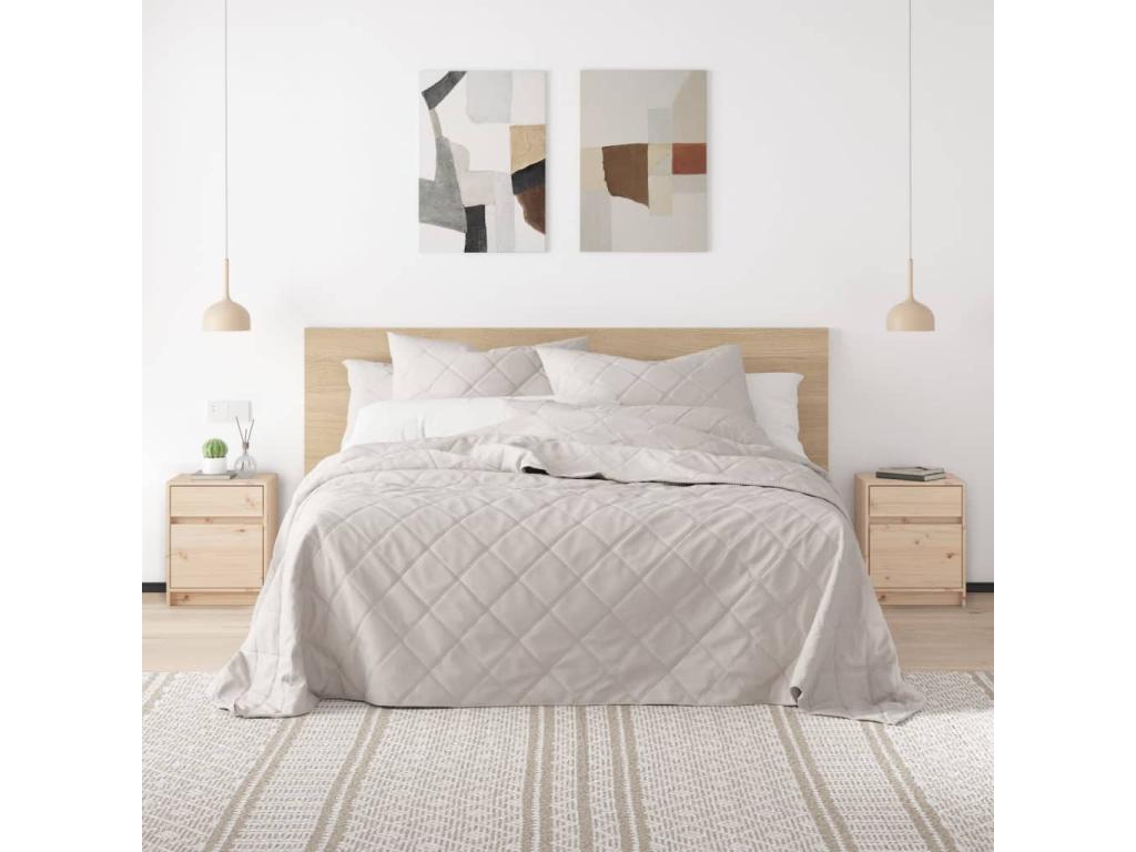 Bedside table 40x31x50 cm Solid pine wood WTBO95427