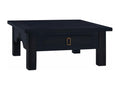 Light black coffee table, 68x68x30 cm, solid mahogany wood, YCGC13227