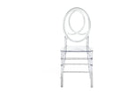 Set of 6 full polycarbonate chairs - Crystal - Lysvia DSEX73405