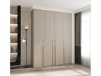 Como 3 245.5/190/50 4-door hinged wardrobe cashmere/gold UJLO72766
