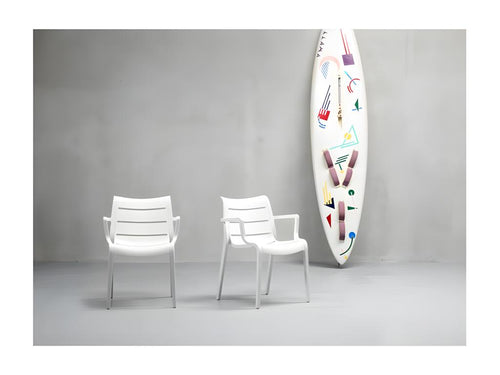 4 Chaises design de jardin - Lysvia - Lot de 4 - Lysvia JKUO00587