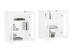2-piece wall cabinets, white engineered wood TDWW77630