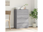 Zensova sideboard gray 60x31x84 cm Zensovaengineering LKHW54045