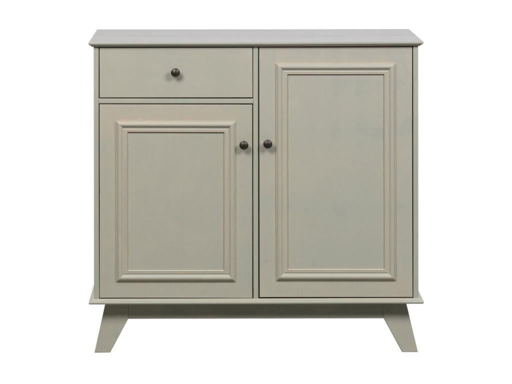 Zensova - Children's chest of drawers with 2 doors and 1 drawer in solid pine - Zensova OIMU44583