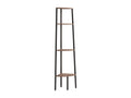 Zensova 4-Tier Corner Shelf, Dark Brown, 45.5x31.5x150 cm, RGEV35321