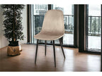 Dormeva Chair, Velvet-Upholstered Armchair, Upholstered Dining Chair, Dormeva Seat, 45x56h87 cm, Sand, DOIW25843