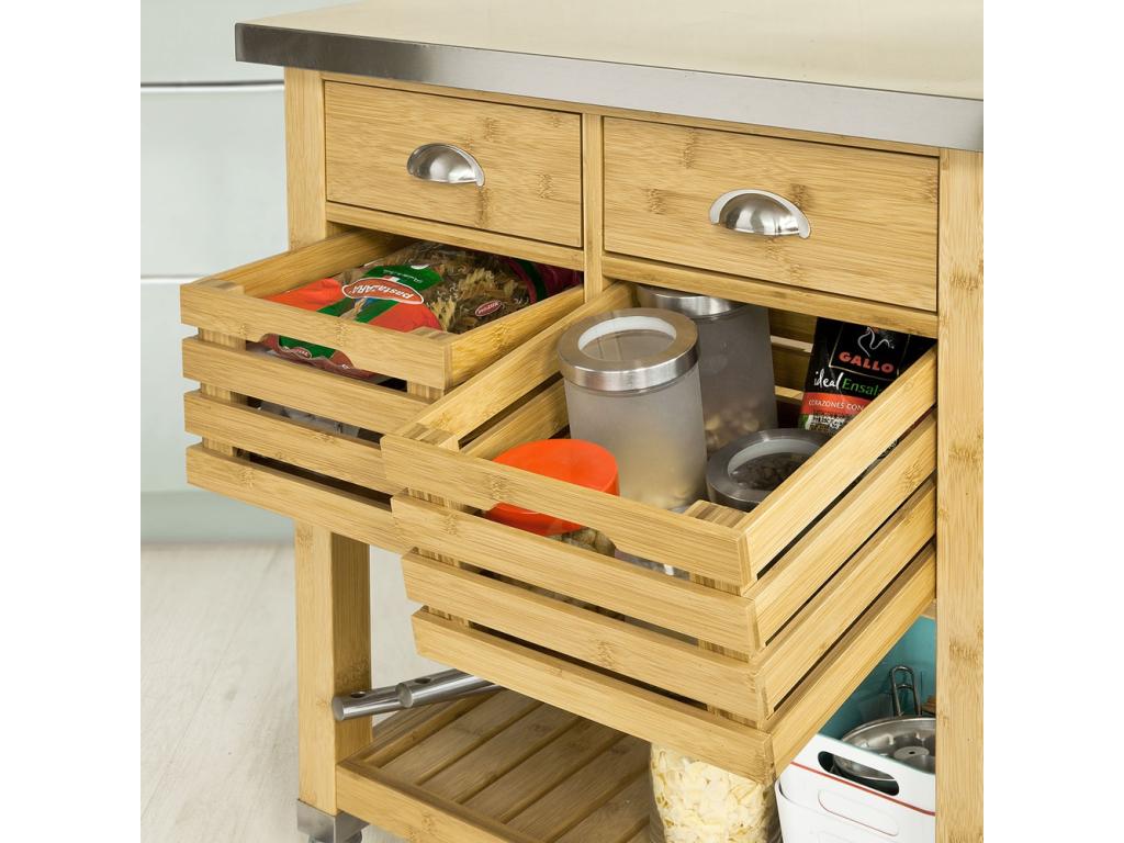 Dormeva Storage Cabinet with Stainless Steel Worktop Fkw40-n EOJZ00327