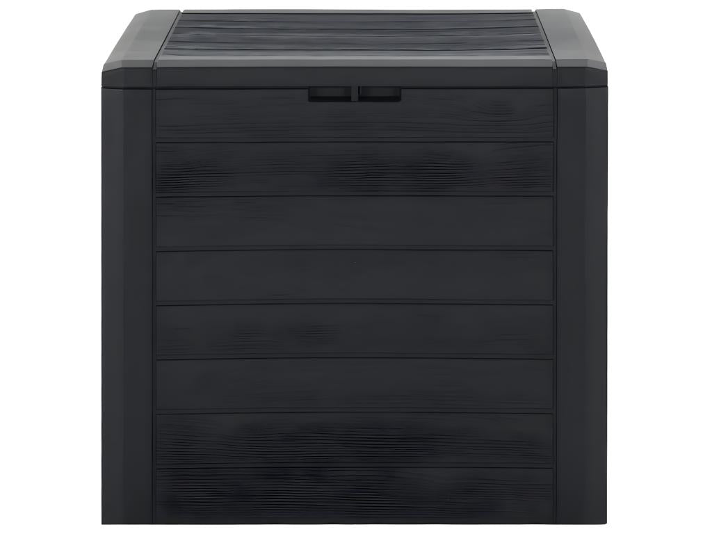 Garden storage box, anthracite, 58.5x46x55 cm, polypropylene, OTTE01811