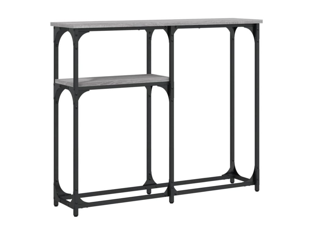 Dormeva console table, grey, 90x22.5x75, engineered wood, NGEG27437