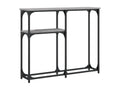 Dormeva console table, grey, 90x22.5x75, engineered wood, NGEG27437