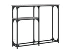 Dormeva console table, grey, 90x22.5x75, engineered wood, NGEG27437
