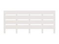 White Headboard 120x3x80 cm Solid Pine Wood UQWJ48510
