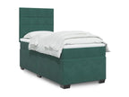 Dormeva bed base with mattress, dark green, 100x200 cm, BXRJ67408